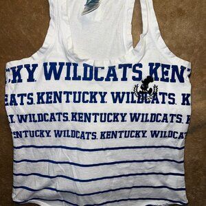 Disney Athletic Mickey Mouse Medium Tank Top Womens Kentucky‎ Wildcats C0